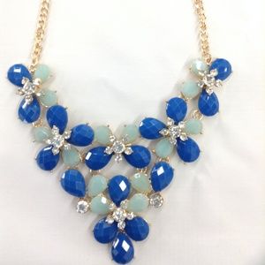 Blue necklace